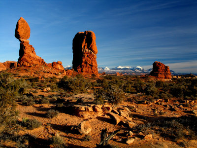 Sunset at Arches National Park