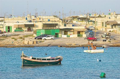 Boat Houses, Ramlet il Qortin Beach