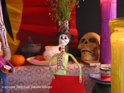 san miguel: day of the dead altar