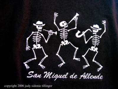 san miguel: day of the dead t shirt