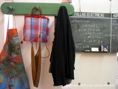 still life with blackboard at the fabrica