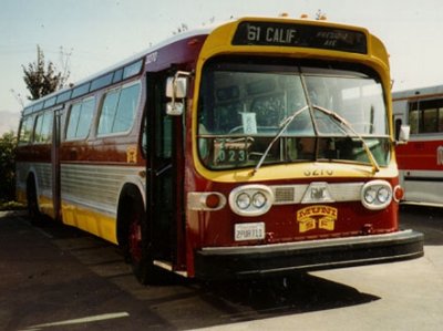 classic muni bus 70's