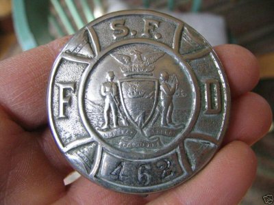 old antique badge item