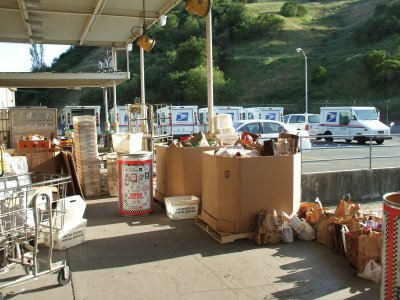 tubs of food and not even end of the day