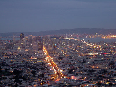 View from Twin Peaks