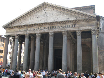 Pantheon's Facade