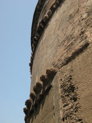 Pantheon's Outer Walls