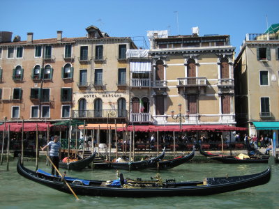 Gondola on the Grand Canal