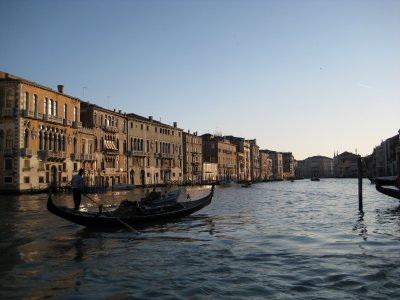Gondola on the Grand Canal