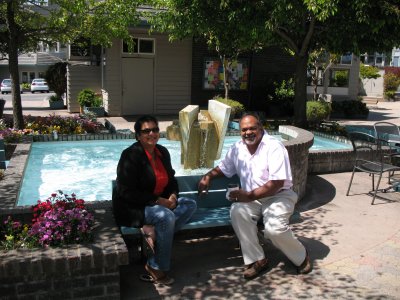 Mom and Dad in Seascape Village