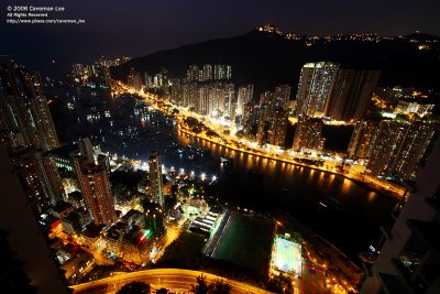 Aberdeen at night