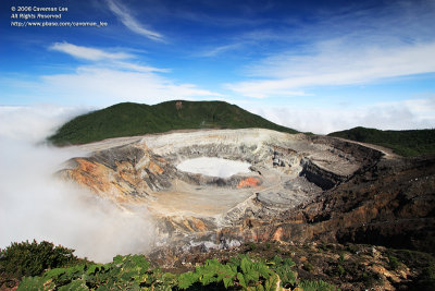 The Volcanic Crater, Poas Volcano