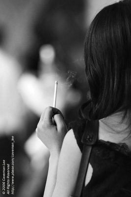Smoking Lady