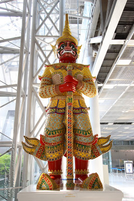 Statue in the airport