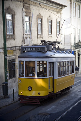 Tram, Alfama, Lisbon #5361