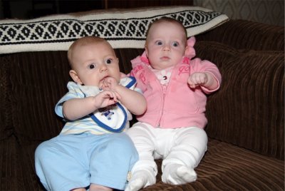 3rd cousins - Danny & Abigail 7-3-07