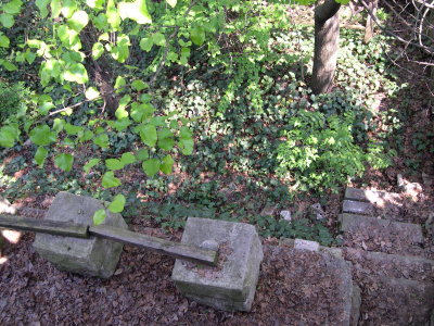 View down off deck