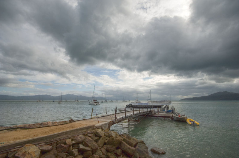 Jetty and boats, Hinchinbrook Island DSC_0112