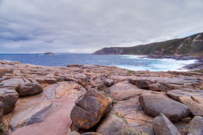 Shore and storm near Albany, Western Australia R0012231