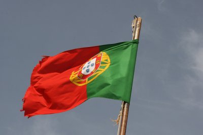 A bandeira de Portugal