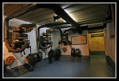 Ventilation room, the Great bunker, Ouistreham