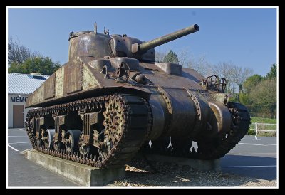 American Sherman tank, Colleville