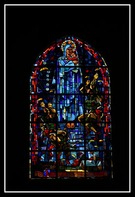Inside the church, Sainte Mère Église