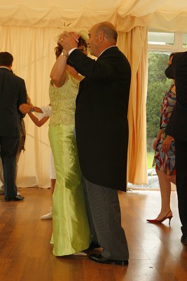 Paco y Maribel en faena.