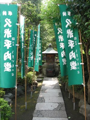 Walkway at a temple