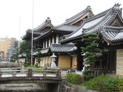 Entrance to one of the temples