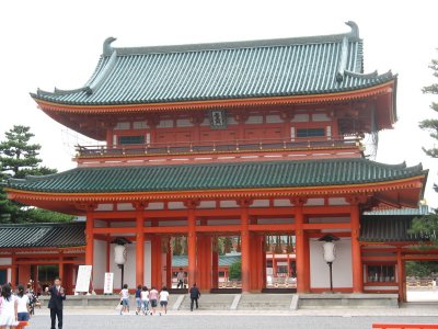 Temple gates