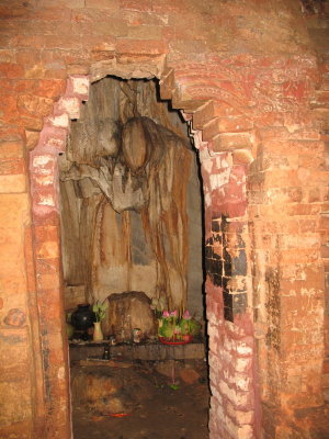 14-th century temple turned stalactite