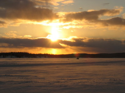 Sunset over the Ottawa River