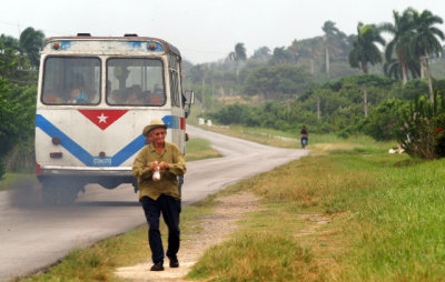 cuban bus stop
