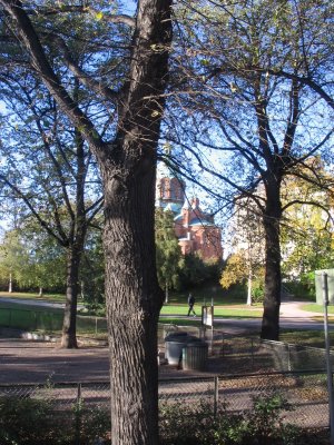 Uspenski Cathedral in the Background