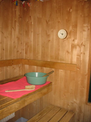 Sauna benches