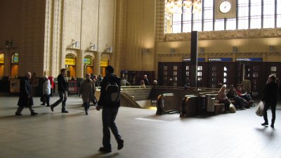 The Hall of the Central Railway Station, Helsinki