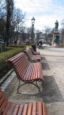 Esplanadin puisto, Espan puisto, The Esplanade Park in Helsinki