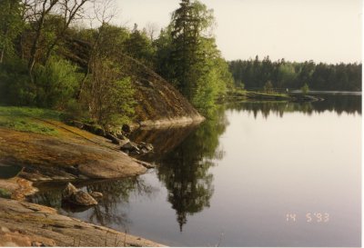 Lake, Tammisaari, Finland 14.5.1993