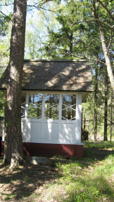 A bower, Langinkoski Imperial Fishing Lodge