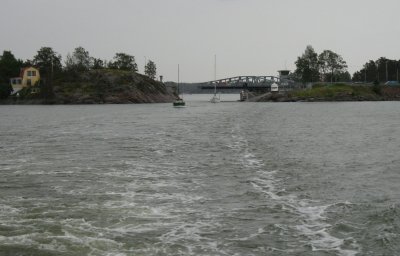 View to a Bridge - Helsinki by Sea
