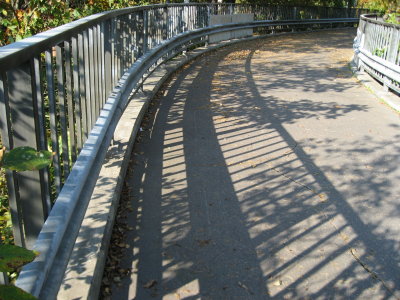 Shadows on the Bridge in the Afternoon Sun...