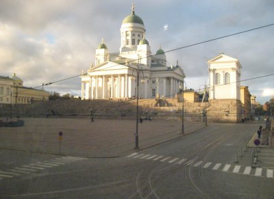 Suurkirkko in the Evening Sun