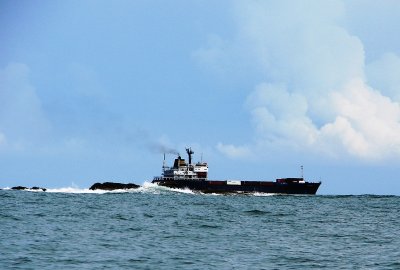 Ship Clearing Reef