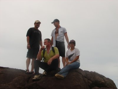 4 Musketeers On A Rock