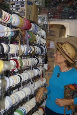 Marianne At The Material Haberdashery Shop