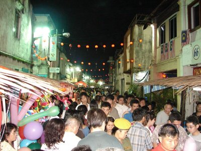 The Crowd In Carpenter Street