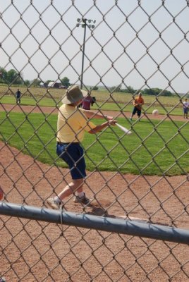 Hitting off the back foot