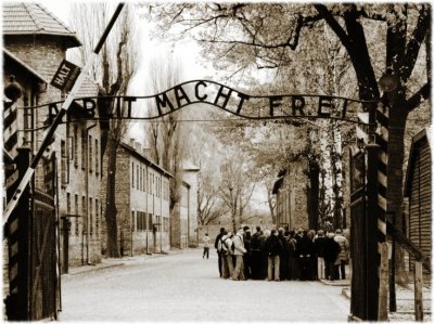 Auschwitz - The Arbeit Mach Frie gate
