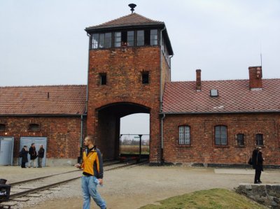 Auschwitz - The Birkenau Train Gate